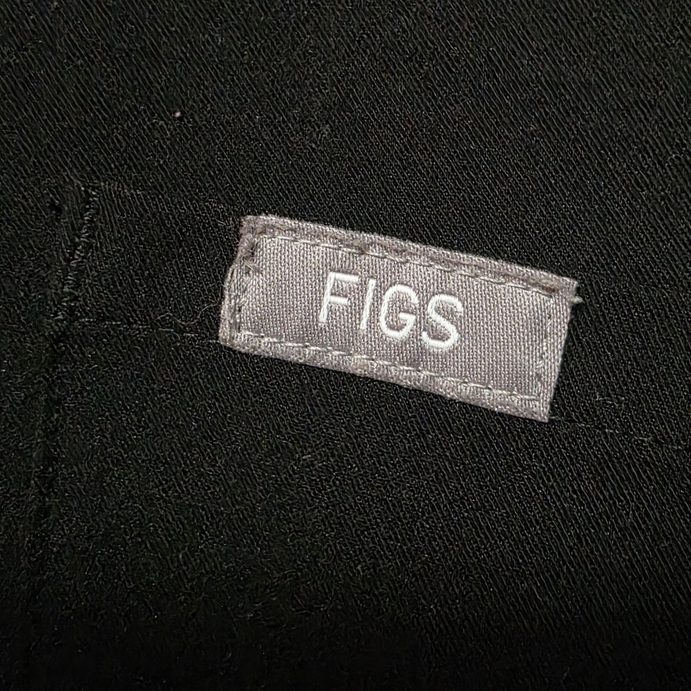 Figs Catarina Womens Scrub Top Black Size XXL/P - Picture 2 of 6